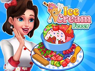 【Ice Cream Fever : Cooking Game】ゲームのサムネイル画像