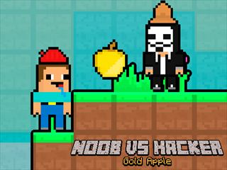 【Noob vs Hacker Gold Apple】Thumbnail Image