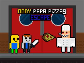 【Obby Papa Pizzas Escape】Thumbnail Image