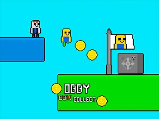 【Obby vs Bacon Rainbow Parkour】Thumbnail Image