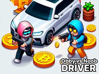 【Obby vs Noob Driver】Thumbnail Image