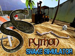 【Python Snake Simulator】Thumbnail Image