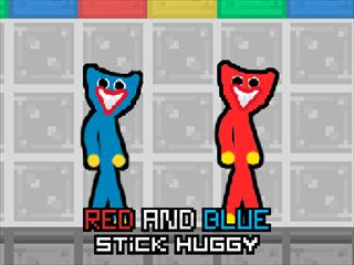 【Red and Blue Stick Huggy】Thumbnail Image