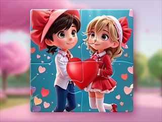 【Valentine Couple Jigsaw Puzzle】Thumbnail Image