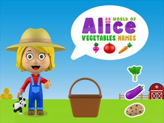 【World of Alice   Vegetables Names】Thumbnail Image