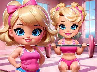【Bonnie Fitness Frenzy】Thumbnail Image