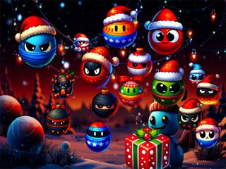 【Christmas Rush : Red and Friend Balls】Thumbnail Image