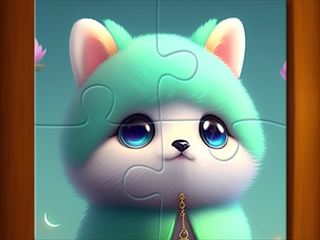 【Cute Cat Jigsaw Puzzle】Thumbnail Image