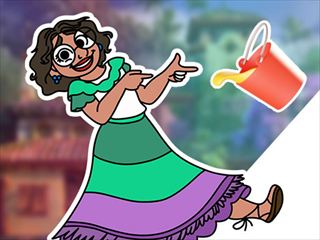 【Encanto Coloring Book】Thumbnail Image