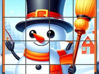 【Happy Snowman Puzzle】Thumbnail Image