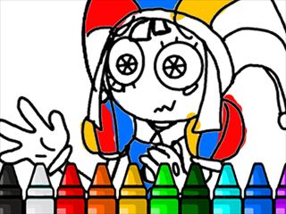 【Pomni Coloring Book】Thumbnail Image