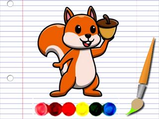 【Squirrel Coloring Adventure】Thumbnail Image