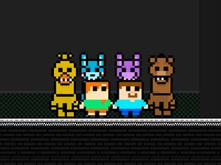 【Steve and Alex vs Fnaf】ゲームのサムネイル画像