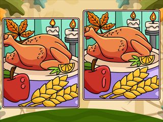 【Thanksgiving Spot The Differences】Thumbnail Image