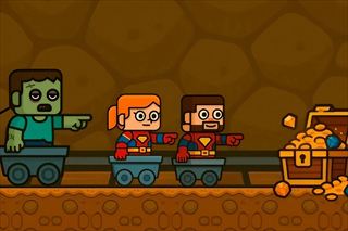 【2 Player BlockMiner Escape】Thumbnail Image
