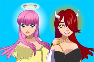 【Angel or Demon Avatar Maker】Thumbnail Image