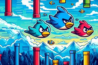 【Angry Flappy Birds】Thumbnail Image