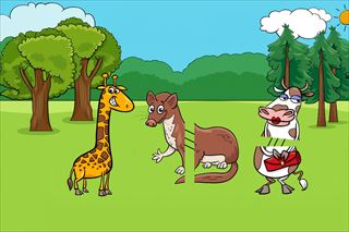 【Animals Halves Match】Thumbnail Image