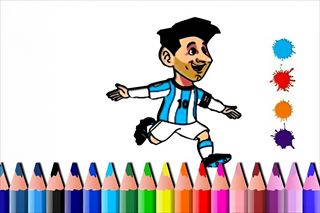 【BTS Messi Coloring Book】Thumbnail Image