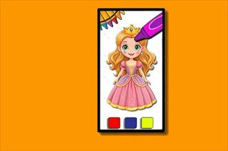 【BTS Princess Coloring Book】Thumbnail Image
