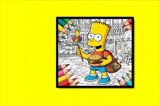 【BTS Simpsons Coloring Book】Thumbnail Image