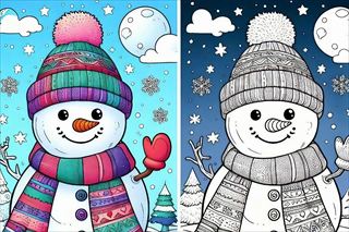 【BTS Winter Coloring】Thumbnail Image