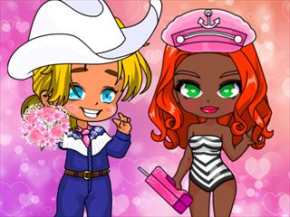 【Blonde Chibi Fashion Show】Thumbnail Image
