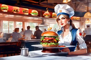 【Burger Time】Thumbnail Image