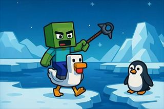 【Chicken Jockey Penguin Rescue】Thumbnail Image