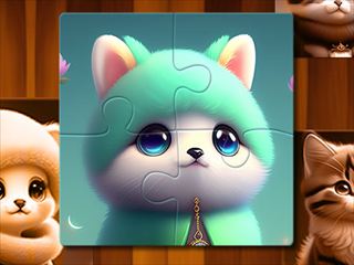 【Cute Cat Jigsaw】Thumbnail Image