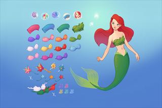 【Cute Mermaid】Thumbnail Image