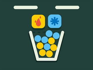 【Filled Glass 5 Fire And Ice】Thumbnail Image