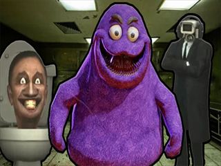 【Grimace Shake Escape Skibidi and Cameraman】Thumbnail Image