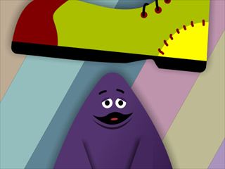 【Grimace vs giant clown shoes】Thumbnail Image