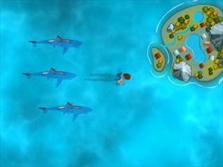 【Survive the Sharks】Thumbnail Image