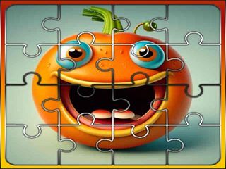 【halloween pumpkin Jigsaw Game】Thumbnail Image