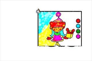 【Easy Coloring Santa Claus】Thumbnail Image