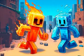 【Fire and Water Stickman】Thumbnail Image