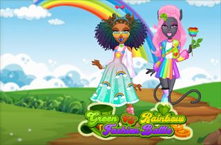 【Green Vs Rainbow Fashion Battle】Thumbnail Image