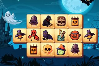 【Halloween Tiles Mahjong】Thumbnail Image