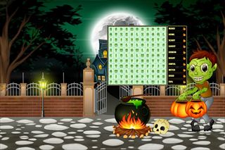 【Halloween Word Search】Thumbnail Image