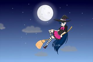【Kawaii Flying Witch Dress Up Game】Thumbnail Image