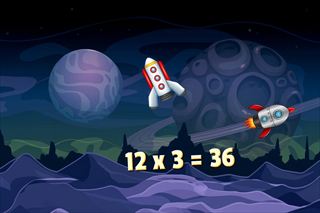 【Math Rockets Multiplication】Thumbnail Image
