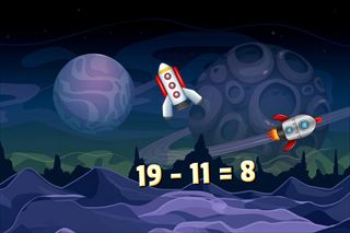【Math Rockets Subtraction】Thumbnail Image