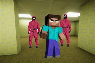 【Minecraft Backrooms Squid Game Escape】Thumbnail Image