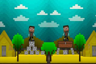 【Minecraft Zombie Survial】Thumbnail Image