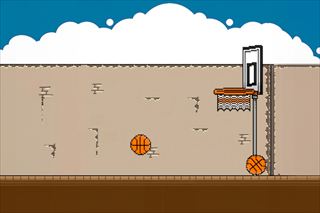 【Retro Basketball】ゲームのサムネイル画像