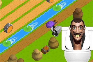 【Skibidi Toilet Cross The Road】Thumbnail Image