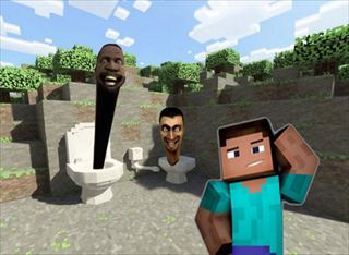 【Skibidi Toilet Minecraft find cheese】Thumbnail Image