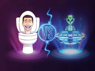 【Skibidi Vs Alien】Thumbnail Image